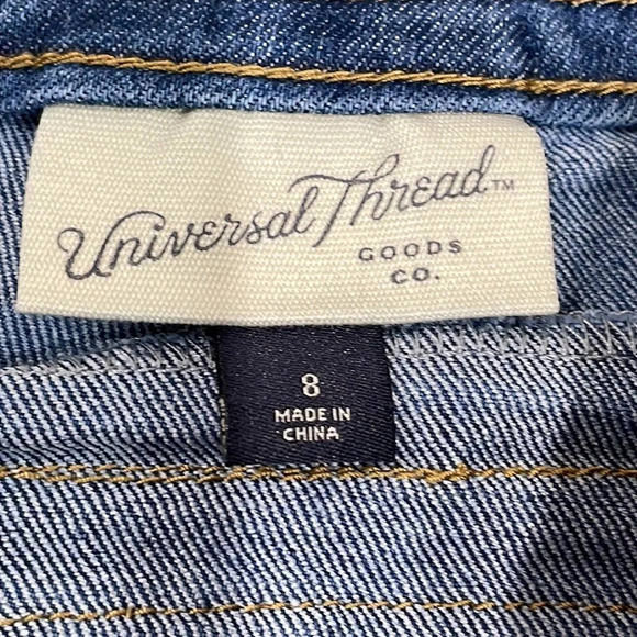 Universal Thread 70’s style high waisted jean skirt with pockets 8 - Picture 12 of 14